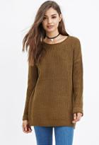 Forever21 Longline Chunky Knit Sweater