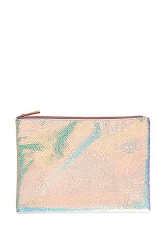 Forever21 Holographic Makeup Pouch