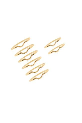 Forever21 Chain Stackable Ring Set