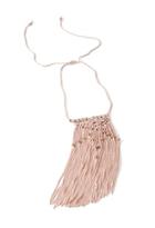 Forever21 Macram&eacute; Fringe Necklace