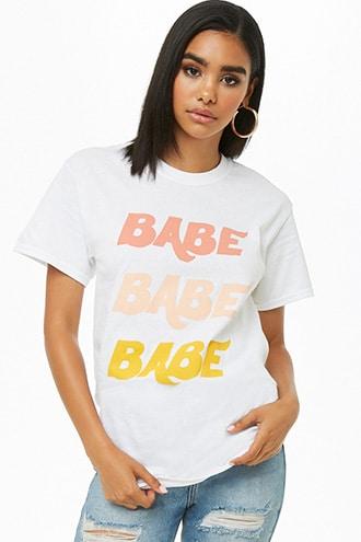 Forever21 The Style Club Babe Graphic Tee