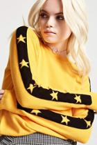 Forever21 Star Graphic Sweater
