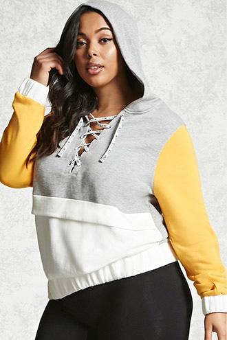 Forever21 Plus Size Unedited Hoodie