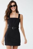Forever21 Belted Twill Mini Dress