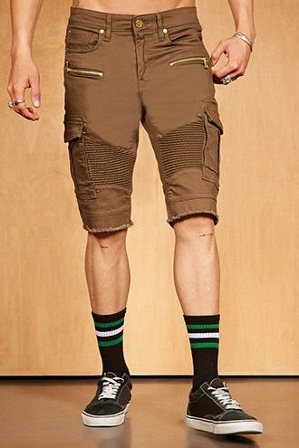 Forever21 Jordan Craig Denim Cargo Shorts