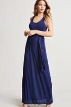 Forever21 Belted Maxi Dress