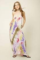 Forever21 Women's  Lovestitch Tie-dye Maxi Dress