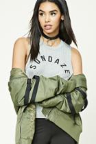Forever21 Sundaze Graphic Muscle Tee