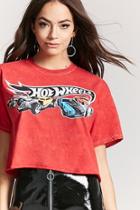 Forever21 Mineral Wash Hot Wheels Tee