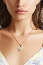 Forever21 Iridescent Unicorn Necklace