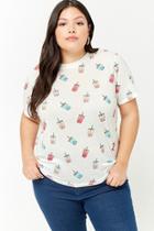 Forever21 Plus Size Boba Graphic Tee