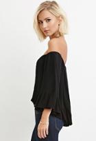 Forever21 Tiered Off-the-shoulder Top
