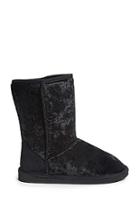 Forever21 Velvet Vegan Suede Boots