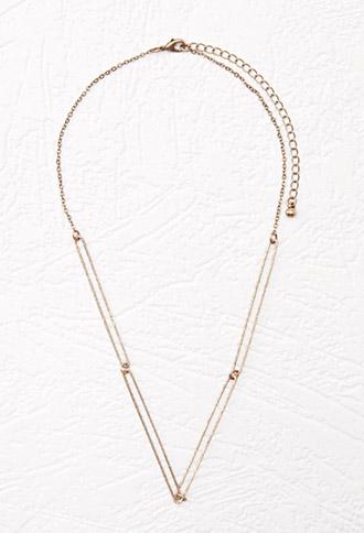 Forever21 Linked Pendant Necklace