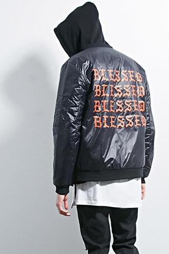 21 Men Men's  Happiness Bomber Jacket