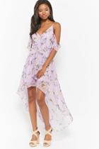 Forever21 Floral Chiffon High-low Dress