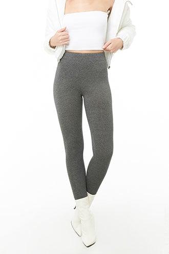 Forever21 Marled High-waisted Leggings