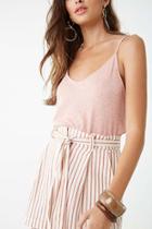 Forever21 Marled Sweater-knit Cami