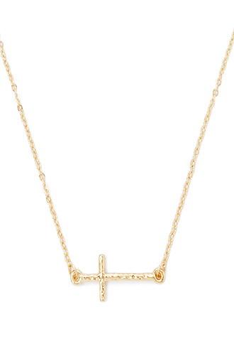 Forever21 Cross Pendant Necklace