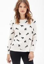 Forever21 Prancing Horse Print Sweatshirt