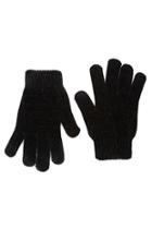 Forever21 Fuzzy-lined Chenille Gloves
