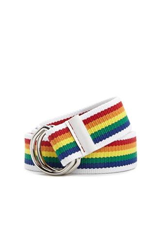 Forever21 Rainbow D-ring Belt