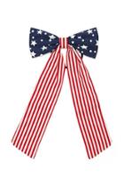 Forever21 American Flag Bow Hair Tie