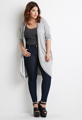 Forever21 Plus Size Classic Skinny Jeans (short)