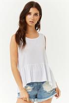 Forever21 Tie-back Ruffled Top