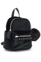 Forever21 Mini Velvet Backpack