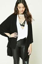 Forever21 Women's  Open-front Shawl Sweater
