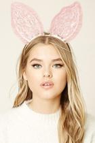 Forever21 Lace Bunny Ear Headband