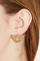 Forever21 Faux Stone Art Deco Studs