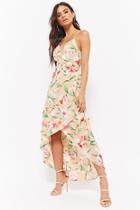 Forever21 Floral High-low Homecoming Dress
