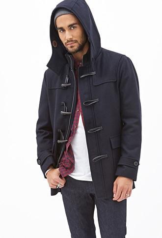 Forever21 Classic Toggle Coat
