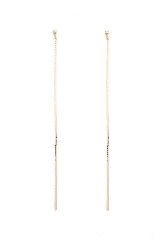 Forever21 Flat Chain Duster Earring