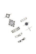 Forever21 Etched Cross Ring Set