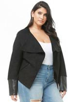 Forever21 Plus Size Faux Suede Blazer