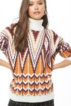 Forever21 Geo Print Sweater