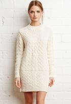 Forever21 Chunky Knit Sweater Dress