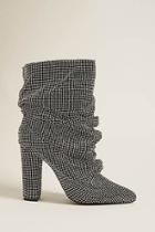 Forever21 Chainmail Rhinestone Ankle Boots