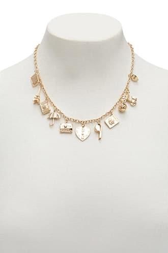 Forever21 Travel Charm Necklace