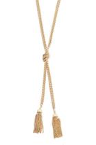 Forever21 Tassel Pendant Rope Necklace
