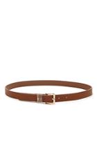 Forever21 Multi-ring Faux Leather Belt