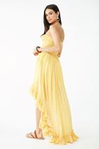 Forever21 Smocked High-low Dress