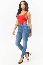 Forever21 Premium High-rise Skinny Jeans