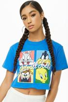 Forever21 Looney Tunes Cropped Graphic Tee