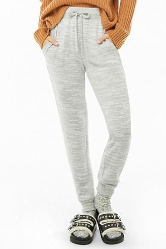 Forever21 Slub Knit Drawstring Joggers