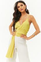 Forever21 Self-tie Sash Cropped Cami