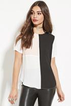 Forever21 Colorblocked Top